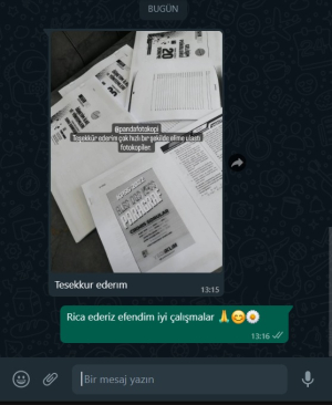 ANKA Fotokopi Sizden Gelenler