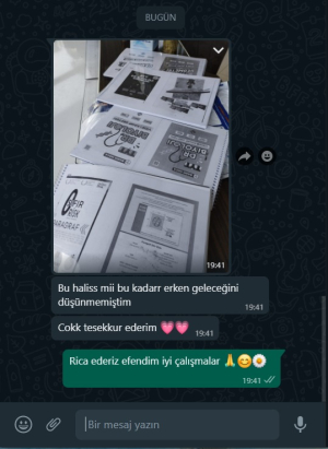 ANKA Fotokopi Sizden Gelenler
