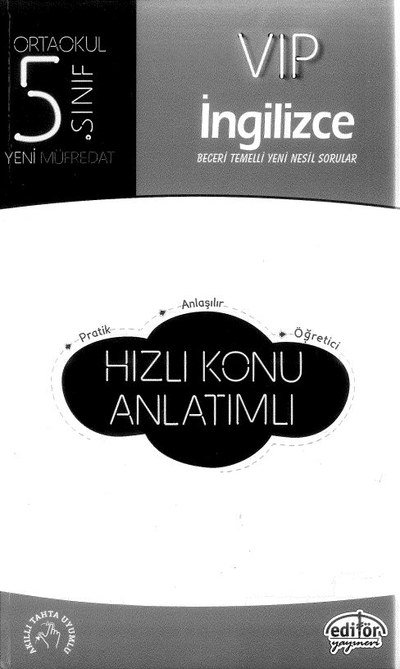 VIP INGILIZCE HIZLI KONU ANLATIMLI ANKA Fotokopi