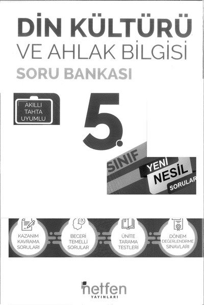 DİN KÜLTÜRÜ VE AHLAK BİLGİSİ SORU BANKASI ANKA Fotokopi