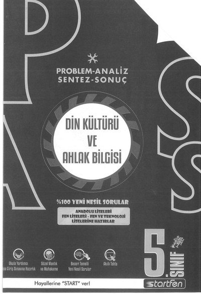 DİN KÜLTÜRÜ VE AHLAK BİLGİSİ YENİ NESİL SORULAR ANKA Fotokopi