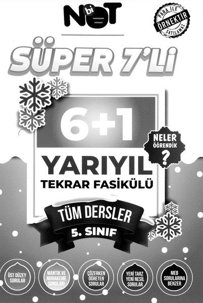 6+1 YARIYIL TEKRAR FASİKÜLÜ ANKA Fotokopi