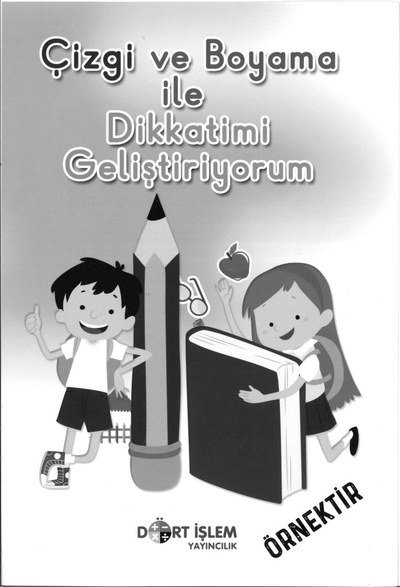 ÇİZGİ VE BOYAMA İLE DİKKATİMİ GELİŞTİRİYORUM ANKA Fotokopi