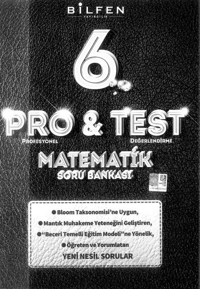PRO & TEST MATEMATİK SORU BANKASI ANKA Fotokopi