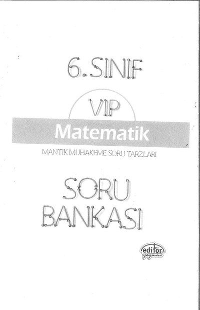 VIP MATEMATİK SORU BANKASI ANKA Fotokopi
