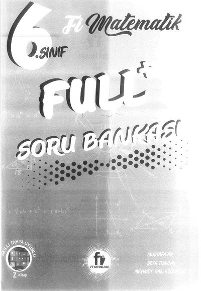MATEMATİK FULL+ SORU BANKASI ANKA Fotokopi