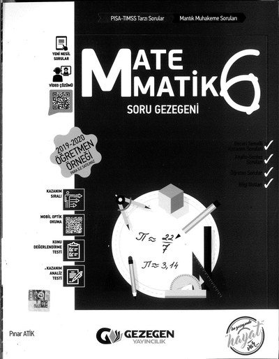 MATEMATİK SORU GEZEGENİ ANKA Fotokopi
