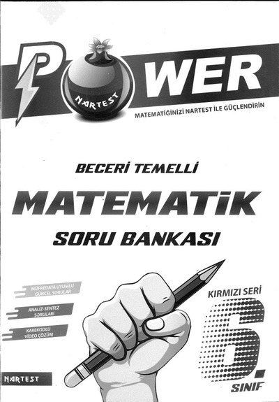 POWER BECERİ TEMELLİ MATEMATİK SORU BANKASI ANKA Fotokopi