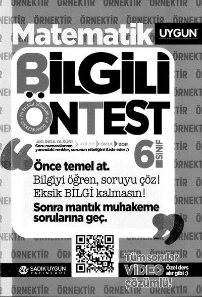 MATEMATİK BİLGİLİ ÖNTEST