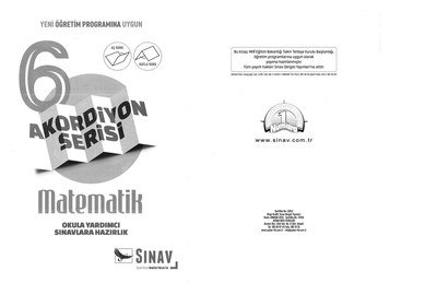 AKORDİYON SERİSİ MATEMATİK ANKA Fotokopi