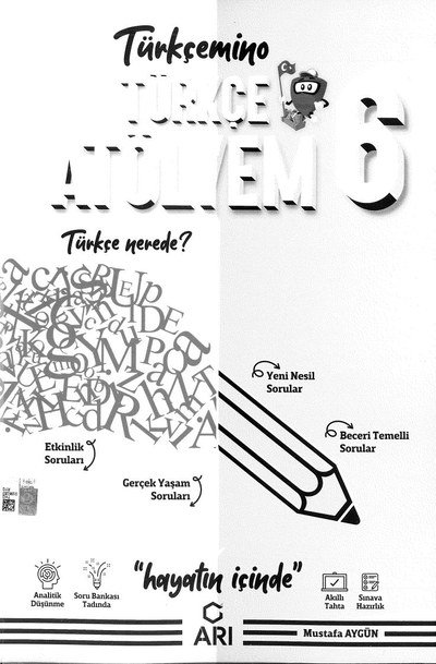 TÜRKÇE ATÖLYEM ANKA Fotokopi