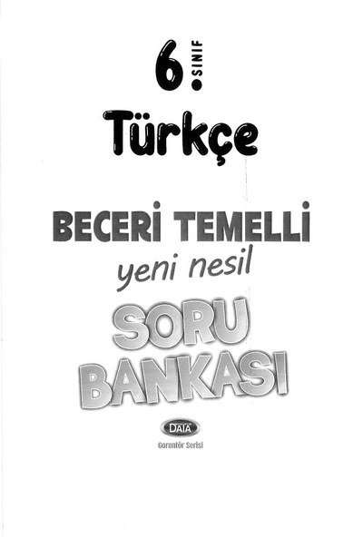 TÜRKÇE SORU BANKASI ANKA Fotokopi