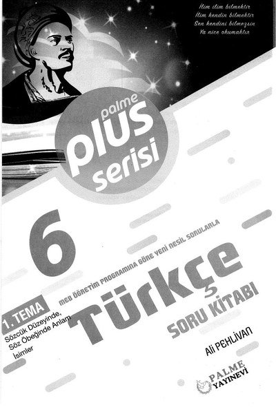 TÜRKÇE SORU KİTABI ANKA Fotokopi