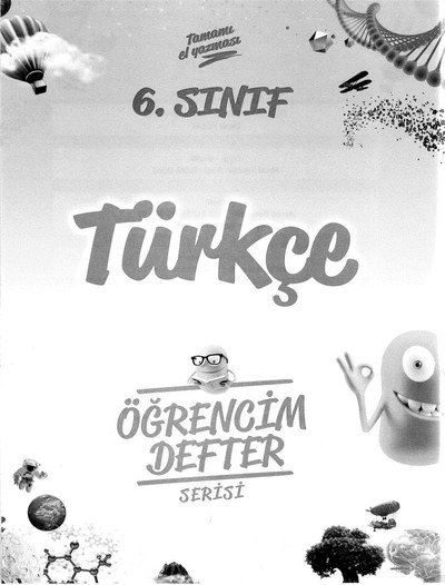 TÜRKÇE ÖĞRENCİM DEFTER SERİSİ ANKA Fotokopi