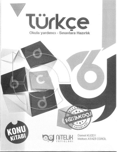 TÜRKÇE KONU KİTABI ANKA Fotokopi