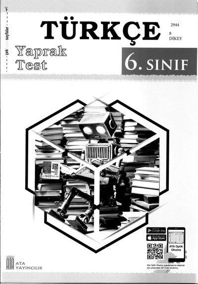 TÜRKÇE YAPRAK TEST ANKA Fotokopi