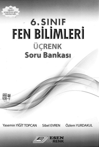 FEN BİLİMLERİ ÜÇ RENK SORU BANKASI ANKA Fotokopi