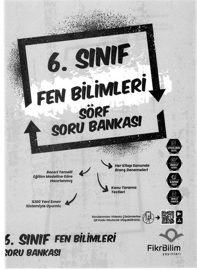 FEN BİLİMLERİ SÖRF SORU BANKASI ANKA Fotokopi