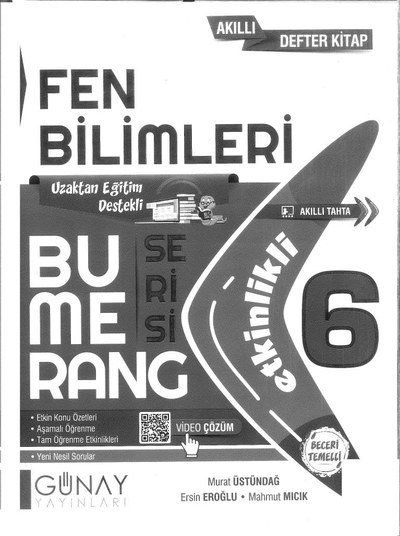 FEN BİLİMLERİ BUMERANG SERİSİ