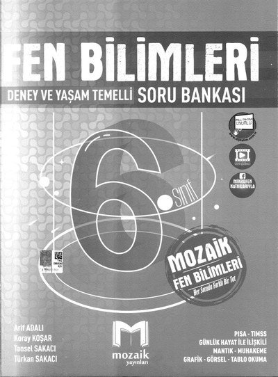 FEN BİLİMLERİ DENEY VE YAŞAM TEMELLİ SORU BANKASI