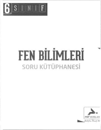 FEN BİLİMLERİ SORU KÜTÜPHANESİ ANKA Fotokopi