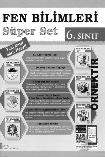 FEN BİLİMLERİ SÜPER SET ANKA Fotokopi