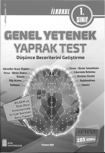 GENEL YETENEK YAPRAK TEST ANKA Fotokopi