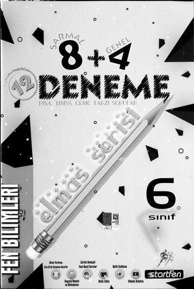 12 DENEME ELMAS SERİSİ FEN BİLİMLERİ