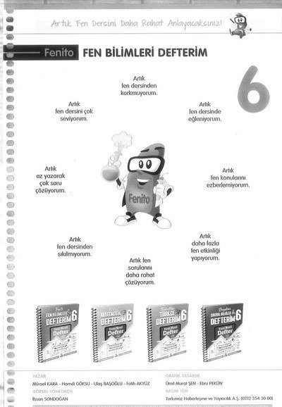 FEN BİLİMLERİ DEFTERİM ANKA Fotokopi