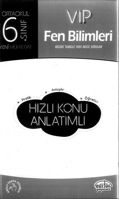 VIP FEN BİLİMLERİ HIZLI KONU ANLATIMLI