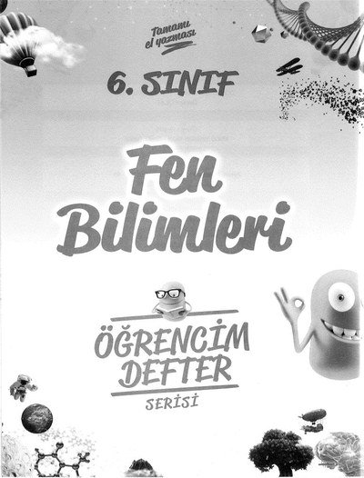 FEN BİLİMLERİ ÖĞRENCİM DEFTER ANKA Fotokopi