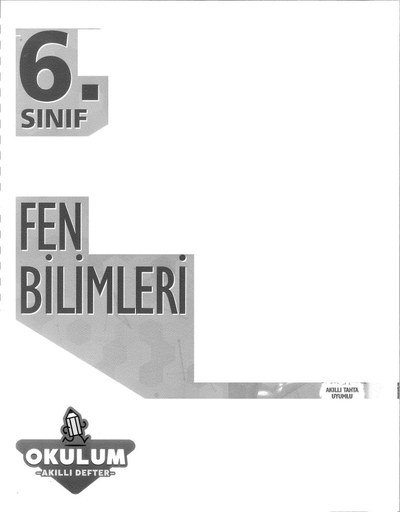 FEN BİLİMLERİ OKULUM AKILLI DEFTER ANKA Fotokopi