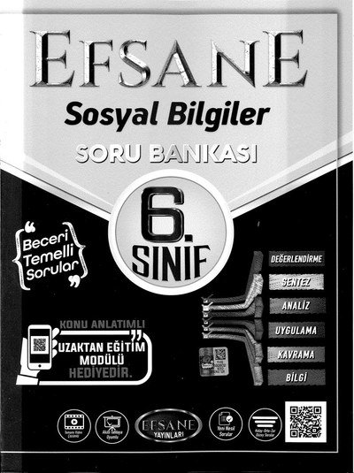 EFSANE SOSYAL BİLGİLER SORU BANKASI