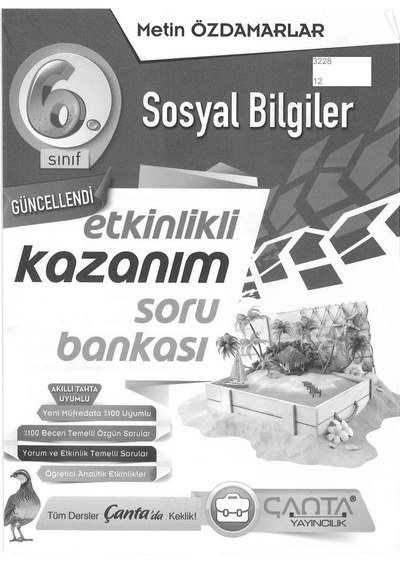 SOSYAL BİLGİLER ETKİNLİK KAZANIM SORU BANKASI ANKA Fotokopi