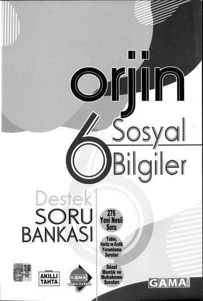 ORJİN SOSYAL BİLGİLER SORU BANKASI ANKA Fotokopi