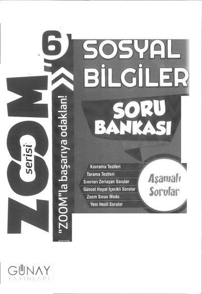 SOSYAL BİLGİLER SORU BANKASI ANKA Fotokopi
