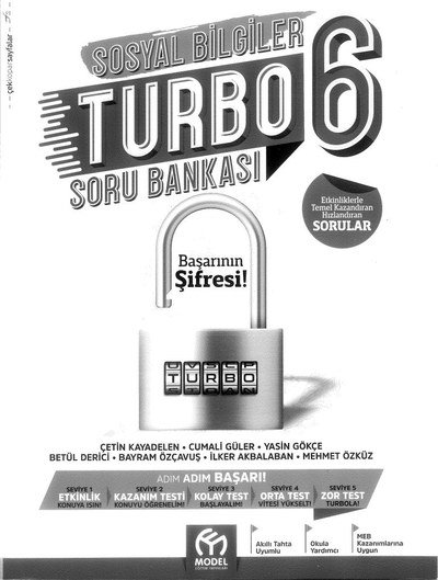 SOSYAL BİLGİLER SORU BANKASI ANKA Fotokopi