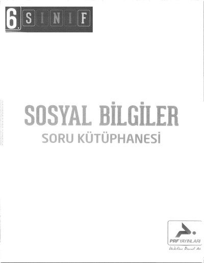 SOSYAL BİLGİLER SORU KÜTÜPHANESİ ANKA Fotokopi