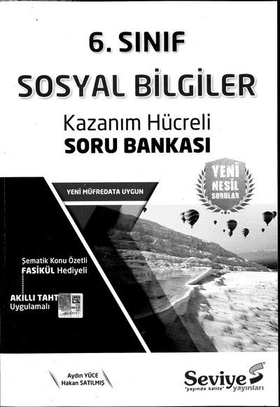 SOSYAL BİLGİLER KAZANIM HÜCRELİ SORU BANKASI ANKA Fotokopi