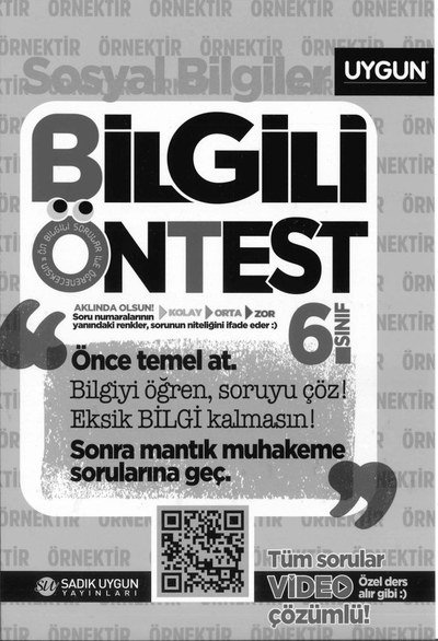 SOSYAL BİLGİLER BİLGİLİ ÖNTEST