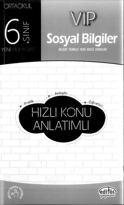 VIP SOSYAL BİLGİLER HIZLI KONU ANLATIMLI