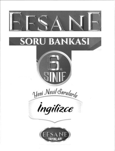 EFSANE SORU BANKASI İNGİLİZCE ANKA Fotokopi