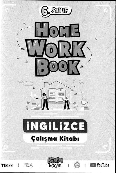 HOME WORKBOOK İNGİLİZCE ÇALIŞMA KİTABI ANKA Fotokopi