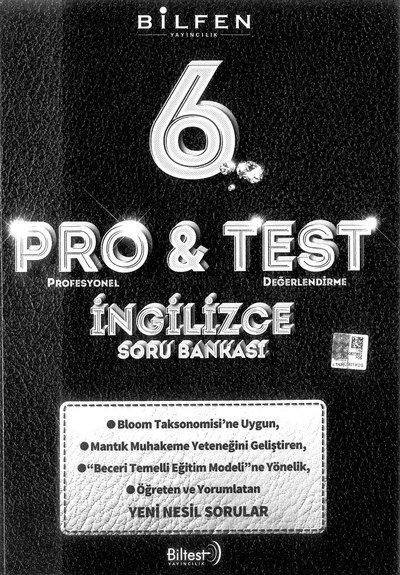 PRO & TEST İNGİLİZCE SORU BANKASI ANKA Fotokopi