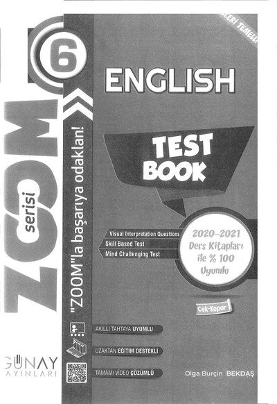 ENGLISH TEST BOOK ANKA Fotokopi