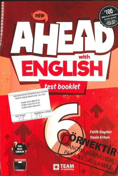 AHEAD WITH ENGLISH TEST BOOKLET