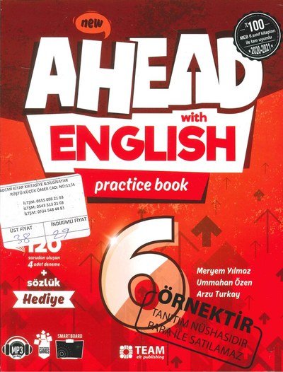 AHEAD WITH ENGLISH PRACTICE BOOK ANKA Fotokopi