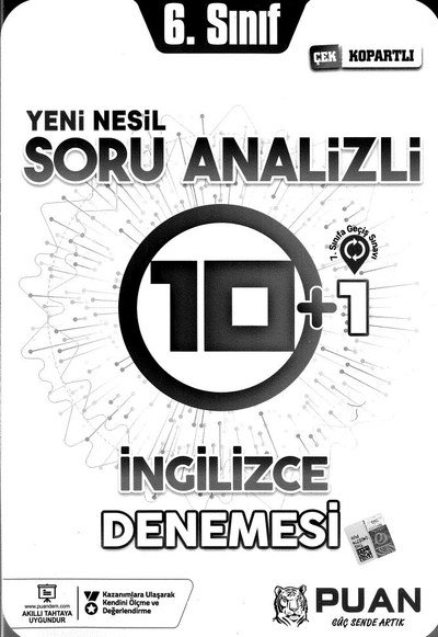 YENİ NESİL SORU ANALİZİ İNGİLİZCE DENEMESİ