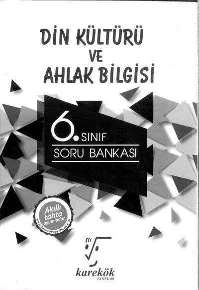 DİN KÜLTÜRÜ VE AHLAK BİLGİSİ SORU BANKASI