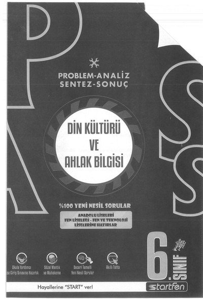 PROBLEM ANALİZ SENTEZ SONUÇ DİN KÜLTÜRÜ VE AHLAK BİLGİSİ ANKA Fotokopi